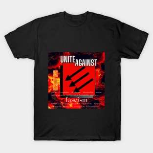 UNITE AGAINST fascism T-Shirt